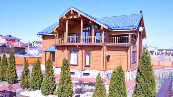 Дом Сартаково НО - обработка маслом DECKEN