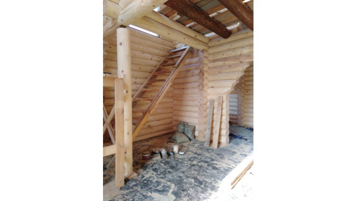 Покраска внутри дома - Мамашино - обработка маслом DECKEN